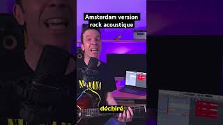 Amsterdam version rock acoustique ta reprise rock acoustique préférée  jacquesbrel amsterdam [upl. by Llennaj]