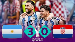 Argentina vs Croatia 30 World Cup 2022 SemiFinal  MATCH REVIEW [upl. by Markland]