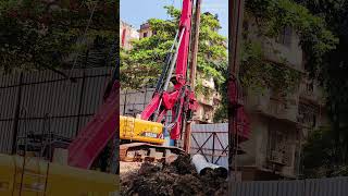 Piling Rig Machine Sany Sunward Lover 💖instagram viral video editing edits photography youtub [upl. by Siroved]