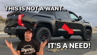 2022 Toyota Tundra MUST HAVE Modification [upl. by Ttenaej]