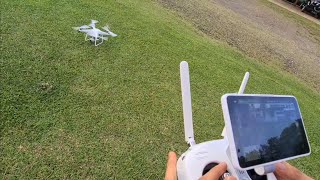 Test Flight Drone DJI Phantom 4 Pro V20 [upl. by Ralston872]