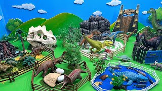 DIY Jurassic Park Dinosaur Zoo [upl. by Olshausen590]