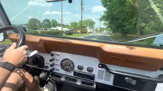 1984 Jeep CJ7 Renegade 5Speed Driving Video [upl. by Eesac]