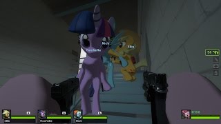 Left 4 Dead 2  My little pony edition [upl. by Anuahsed2]