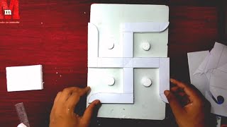 How To Make Swastik Symbol  स्वास्तिक चिन्ह बनाने का सही तरीका  Perfect Swastik Making Tutorial [upl. by Tolley]