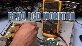 SDG 017 Benq LCD Monitor Teardown and Repair [upl. by Fulmer805]