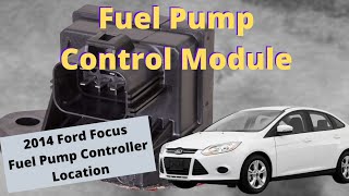 Fuel Pump Control Module Location on 2014 Ford Focus [upl. by Yeltneb]