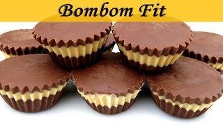 Bombom Fit de Chocolate com Pasta de Amendoim  Opzioni [upl. by Ulick633]