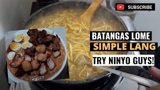 Lomi Batangas Original recipe [upl. by Shuman820]