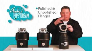 InSinkErator Garbage Disposal Model Comparison  Andys Pipe Dream [upl. by Rim]