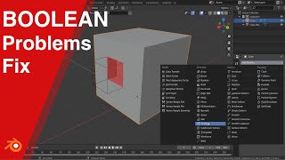 Boolean Problems  Blender for beginners [upl. by Drislane612]