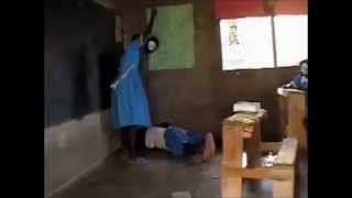 Punishment in schools caning in Kenya [upl. by Ialohcin]