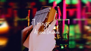 7 rings Ariana Grande  Kalimba cover [upl. by Ralina]