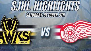 HIGHLIGHTS Nipawin Hawks at Weyburn Red Wings  Oct 5 2024 [upl. by Adnerol]