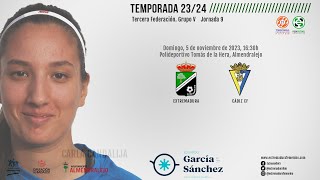 EXTREMADURA FEMENINO CADIZ CF [upl. by Osnofla]