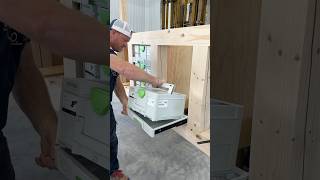 Getting the tool bench organized with the ​⁠festoolcanada SYSAZ pull out drawers woodworking [upl. by Pretrice]