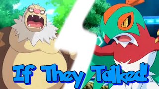 IF POKÉMON TALKED HAWLUCHA VS SLAKING [upl. by Aihset]