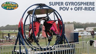 Super Gyrosphere POV  OffRide Footage Crazy Flat Ride at Yesterland Farm  NonCopyright [upl. by Jacobba]