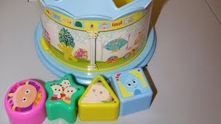 In the Night Garden Shape and Spin Gazebo Sorter toy [upl. by Hearsh]