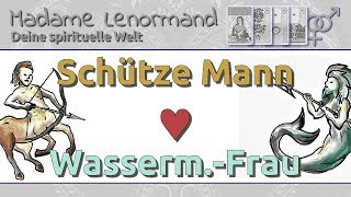 Schütze Mann amp Wassermann Frau Liebe und Partnerschaft [upl. by Alejoa406]