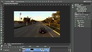 How to edit Video in Photoshop CC and CS6  The Basics Photoshop Tutorial [upl. by Annal]