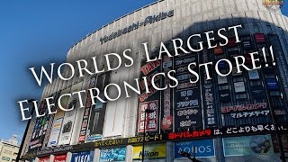 The Largest Electronics Store on Earth  Yodobashi Akiba [upl. by Eilesor400]