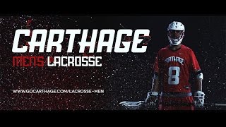 Carthage College Mens Lacrosse Feature Video [upl. by Izak]