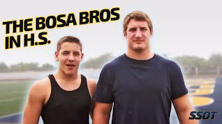 Look Back at Joey Bosa amp Nick Bosa Talking Highlights amp Playing at St Thomas Aquinas  NFL Preview [upl. by Aurel]