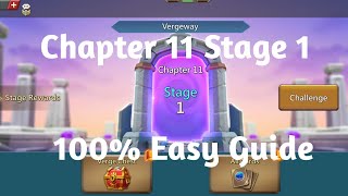 Lords Mobile Vergeway Chapter 11 Stage 1 [upl. by Aenet291]