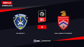 LIVE  SRI PAHANG FC vs KUALA LUMPUR CITY EXTENSION  PIALA MFL 2023 PMFL13 [upl. by Ubald253]