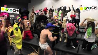 Massage School Harlem Shake Southern California Health Institute [upl. by Sisi]