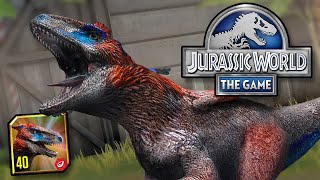 MAXING OUT DEINONYCHUS  Jurassic World  The Game  Ep487 HD [upl. by Applegate]