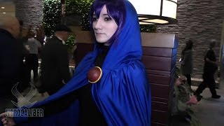 RAVEN Teen Titans Cosplay at Arisia 2015 [upl. by Drahser979]