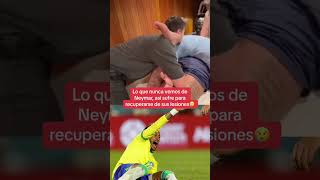 Así es recuperarse de una lesión 🥺 neymar lesiones futbol brasil [upl. by Lecrad]