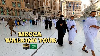 Makkah Mecca Saudi Arabia Walking Tour Next To The Kaaba [upl. by Emanuele]