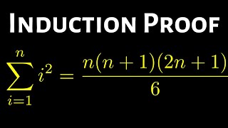 Mathematical Induction Proof for the Sum of Squares [upl. by Blus]