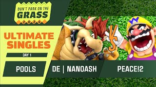 DE  Nanoash Bowser vs Peace2 Wario  DPG 2024  Ultimate Singles Pools [upl. by Walden998]