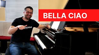 Bella Ciao  Tutorial e Spartito Pianoforte [upl. by Eigna535]