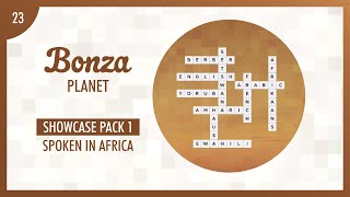 Bonza Planet  Showcase  Pack 1  Spoken in Africa [upl. by Aislehc]