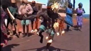 Aboriginal traditional dance in Numbulwar Australia [upl. by Edva]