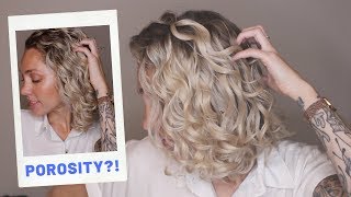 What is Hair Porosity  Low Porosity CurlyWavy Help [upl. by Atinrahc]