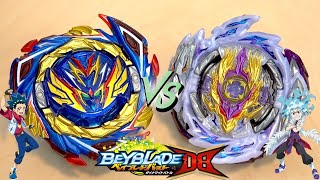 IS DB OR SPARKING BETTER  Savior Valkyrie Sh7 VS Rage Longinus Ds 3A  Beyblade Burst [upl. by Woolcott]