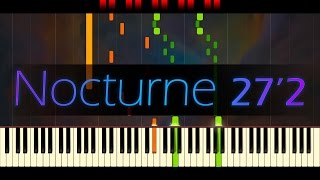 Nocturne in Dflat major Op 27 No 2  CHOPIN [upl. by Odlavu]