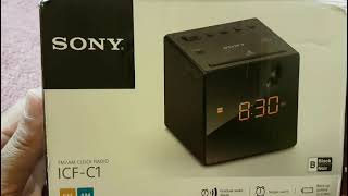 Sony ICFC1 FMAM Clock Radio [upl. by Ariahaj]