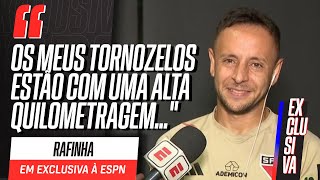 RAFINHA ðŸŽ™ï¸ ABRE O JOGO SOBRE APOSENTADORIA DORIVAL JR E HIT DA COPA BRASIL  ENTREVISTA EXCLUSIVA [upl. by Agnew]