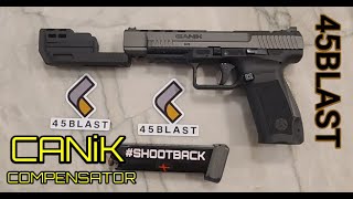 45Blast Compensator for the Canik TP9SFX [upl. by Eneirda]