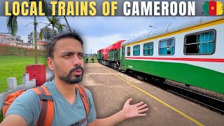 Douala to Yaounde  Local TRAIN Journey in Cameroon 🇨🇲 [upl. by Aivatco]