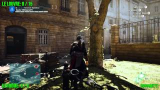 Assassins Creed Unity  All Cockade Locations  Le Louvre District  Tricolore Guide  Part 2 [upl. by Ecinrev448]