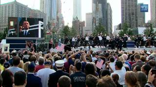 President Obama Attends 911 Memorial Service in NYC [upl. by Annal640]