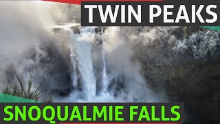 Snoqualmie Falls from Twin Peaks Series Must See Attraction in Washington [upl. by Hermie]